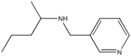 pentan-2-yl(pyridin-3-ylmethyl)amine Struktur