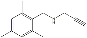 prop-2-yn-1-yl[(2,4,6-trimethylphenyl)methyl]amine Struktur