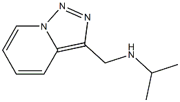 propan-2-yl({[1,2,4]triazolo[3,4-a]pyridin-3-ylmethyl})amine Struktur