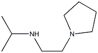 propan-2-yl[2-(pyrrolidin-1-yl)ethyl]amine Struktur