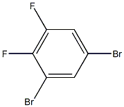 1,5-Dibromo-2,3-difluorobenzene Struktur