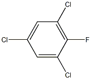 2,4,6-TRICHLOROFLUOROBENZENE Struktur