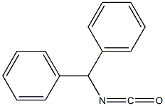 (isocyanatomethylene)dibenzene Struktur