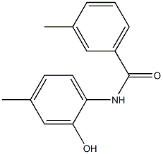 N-(2-hydroxy-4-methylphenyl)-3-methylbenzamide Struktur