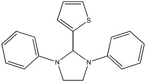 1,3-diphenyl-2-(2-thienyl)imidazolidine Struktur