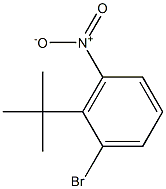 1-bromo-2-tert-butyl-3-nitrobenzene Struktur