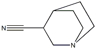 quinuclidine-3-carbonitrile Struktur