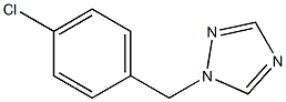 1-(4-chlorobenzyl)-1H-1,2,4-triazole Struktur