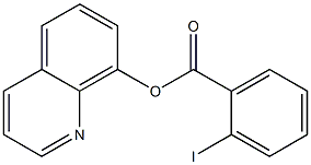 8-quinolinyl 2-iodobenzoate Struktur