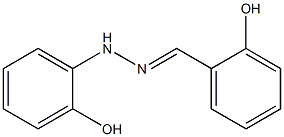 2-hydroxybenzaldehyde (2-hydroxyphenyl)hydrazone Struktur