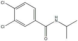 3,4-dichloro-N-isopropylbenzamide Struktur