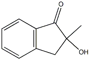 2-hydroxy-2-methylindan-1-one Struktur