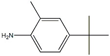 4-tert-butyl-2-methylaniline Struktur