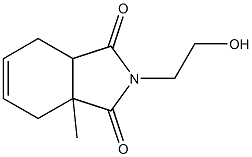 2-(2-hydroxyethyl)-3a-methyl-3a,4,7,7a-tetrahydro-1H-isoindole-1,3(2H)-dione Struktur