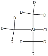 Trimethyl-d9-chlorosilane Struktur