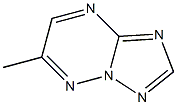 3-methyl-1,2,5,7,9-pentazabicyclo[4.3.0]nona-2,4,6,8-tetraene Struktur