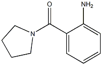 (2-aminophenyl)(1-pyrrolidinyl)methanone Struktur