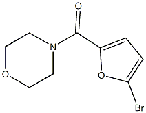 (5-bromo-2-furyl)(4-morpholinyl)methanone Struktur