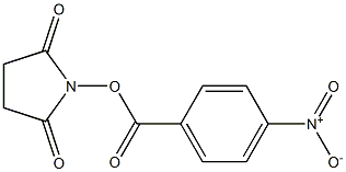 1-[(4-nitrobenzoyl)oxy]-2,5-pyrrolidinedione Struktur