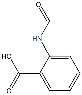 2-(formylamino)benzoic acid Struktur