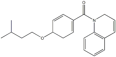 3,4-dihydro-1(2H)-quinolinyl[4-(isopentyloxy)phenyl]methanone Struktur