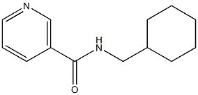 N-(cyclohexylmethyl)nicotinamide Struktur