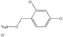 1-[(ammoniooxy)methyl]-2,4-dichlorobenzene chloride Struktur