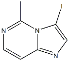 3-iodo-5-methylimidazo[1,2-c]pyrimidine Struktur