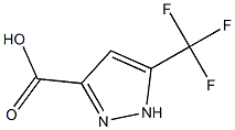 5-(Trifluoromethyl)-1H-pyrazole-3-carboxylic acid ,97% Struktur