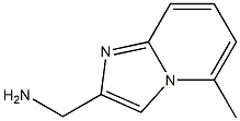 [(5-methylimidazo[1,2-a]pyridin-2-yl)methyl]amine Struktur