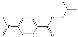 4-Nitrobenzoic acid isobutyl ester Struktur