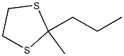 2-Methyl-2-propyl-1,3-dithiolane Struktur