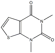 1,3-Dimethylthieno[2,3-d]pyrimidine-2,4(1H,3H)-dione Struktur