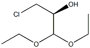 (S)-3-Chloro-2-hydroxypropionaldehyde diethyl acetal Struktur