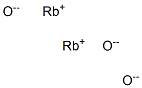 Dirubidium trioxide Struktur