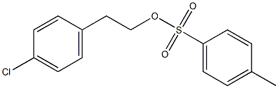 4-Methylbenzenesulfonic acid 4-chlorophenethyl ester Struktur