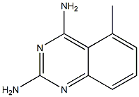 2,4-Diamino-5-methyl-quinazoline Struktur