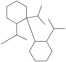 1,2,2'-Triisopropyl-1,1'-bicyclohexane Struktur