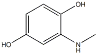 2-(Methylamino)-1,4-benzenediol Struktur