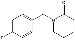 1-(4-Fluorobenzyl)piperidin-2-one Struktur