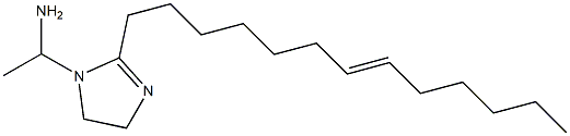 1-(1-Aminoethyl)-2-(7-tridecenyl)-2-imidazoline Struktur