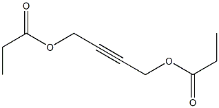 2-Butyne-1,4-diol dipropionate Struktur