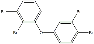 2,3-Dibromophenyl 3,4-dibromophenyl ether Struktur