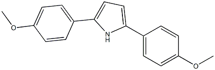 2,5-Bis(4-methoxyphenyl)-1H-pyrrole Struktur