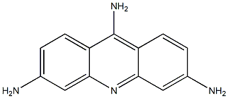 Acridine-3,6,9-triamine Struktur