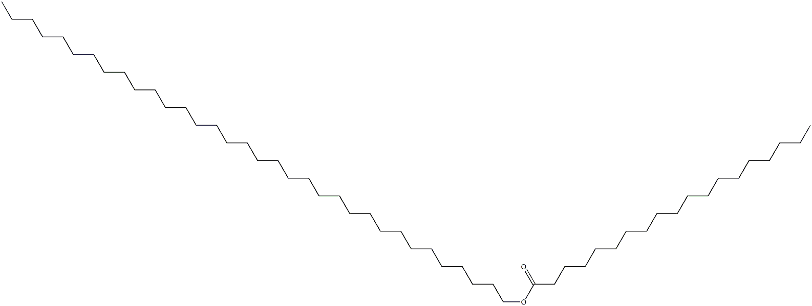 Nonadecanoic acid (tetratriacontan-1-yl) ester Struktur