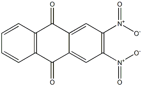 2,3-Dinitroanthraquinone Struktur