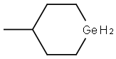 4-Methylgermacyclohexane Struktur