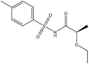 [R,(+)]-2-Ethoxy-N-(p-tolylsulfonyl)propionamide Struktur