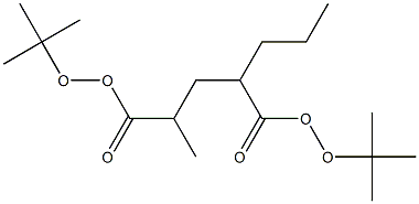 Heptane-2,4-di(peroxycarboxylic acid)di-tert-butyl ester Struktur